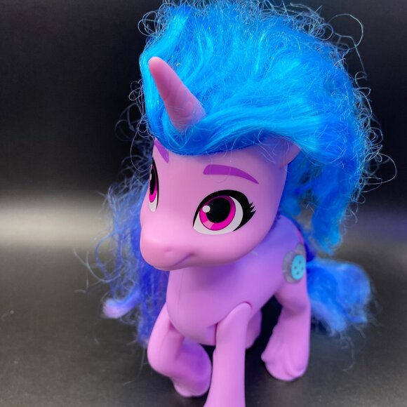 Hasbro My Little Pony Izzy Moonbow  Purple with Blue Mane 8 in Figure - Picture 4 of 8